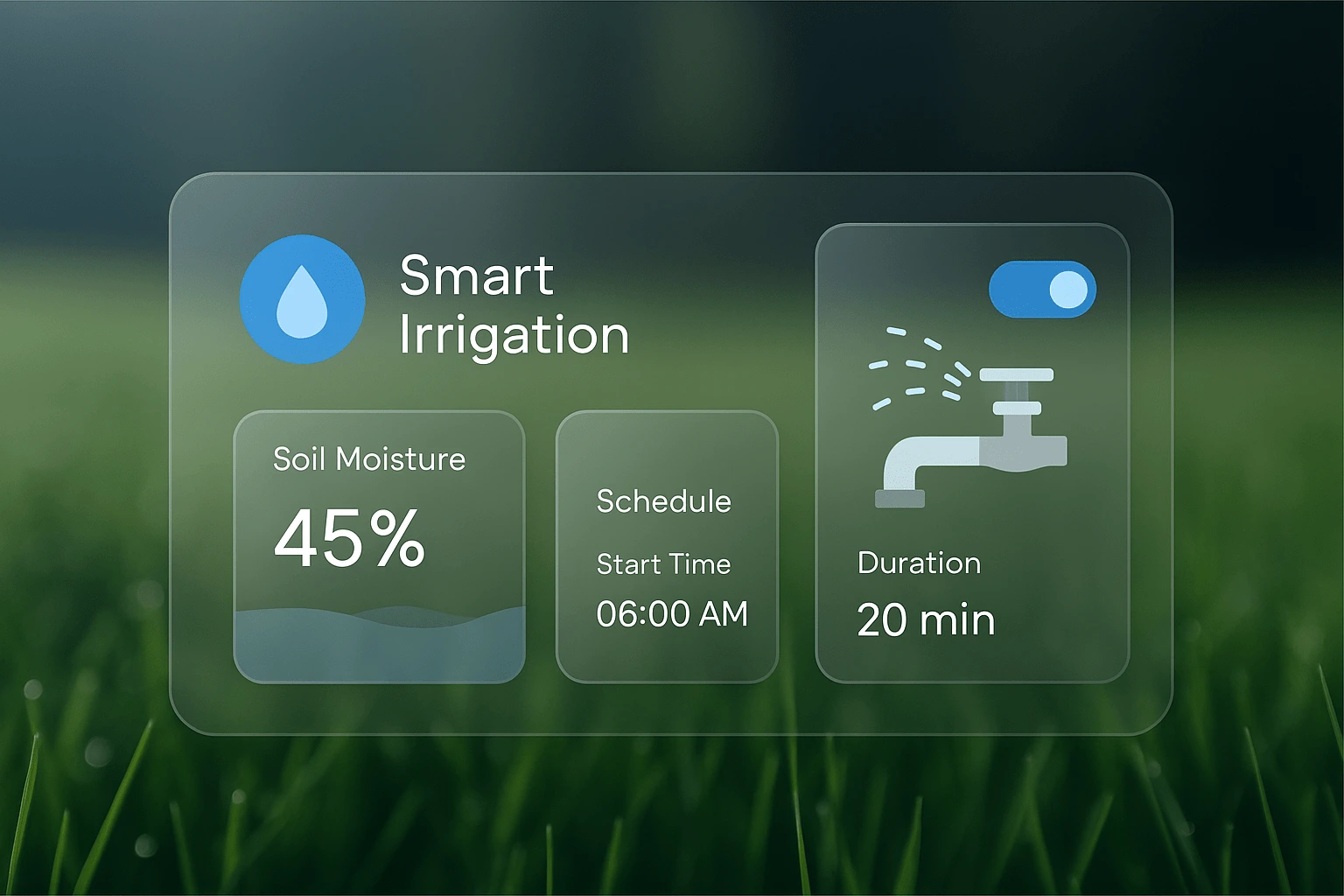سیستم آبیاری هوشمند