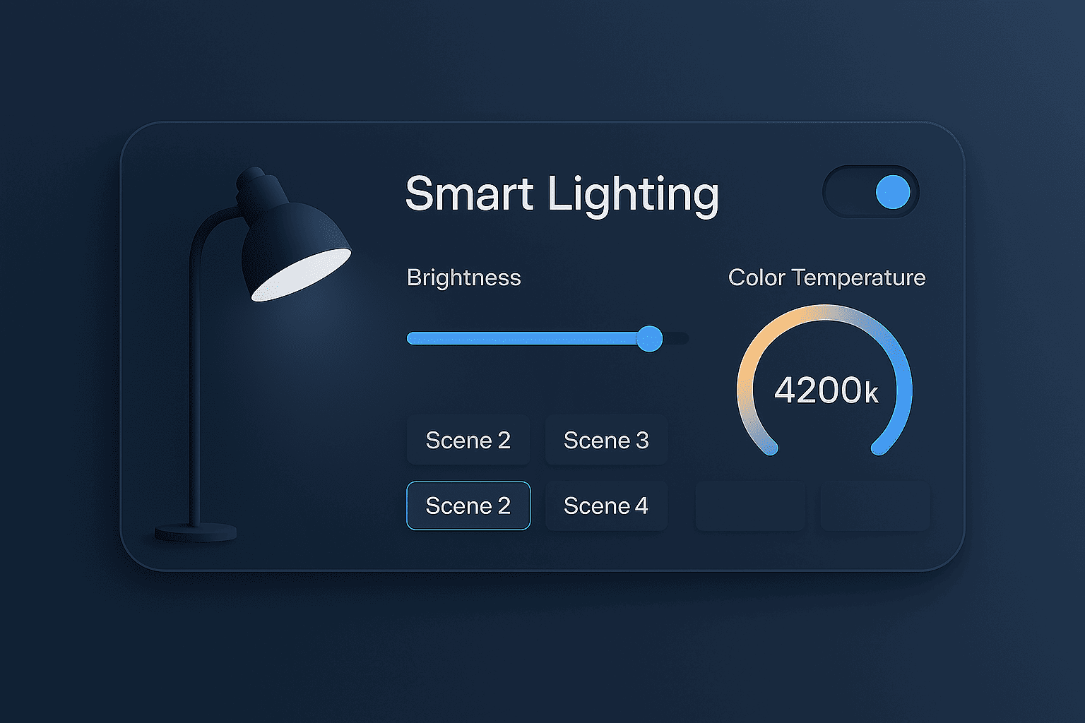 سیستم روشنایی در خانه هوشمند