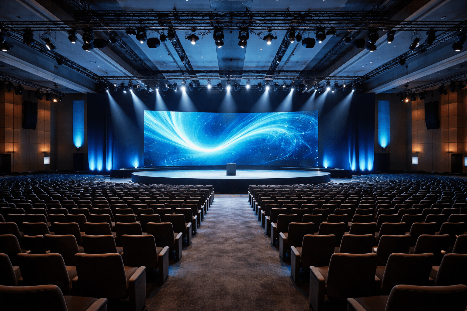 طراحی سالن همایش استاندارد